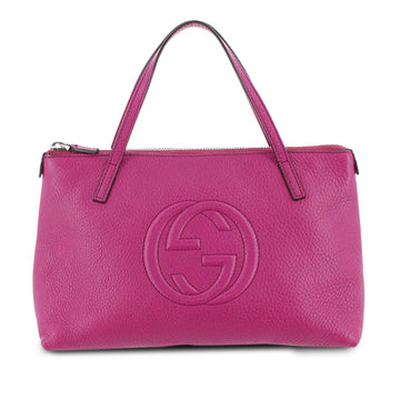 Gucci Leather Soho Handbag (SHG-DZMSrk)