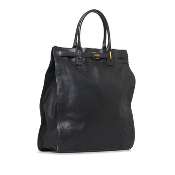 Gucci Leather Tote Bag (SHG-x1RoCi)