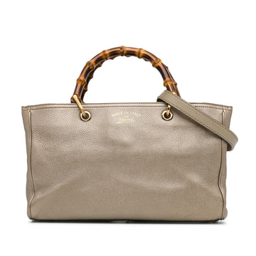 Gucci Medium Bamboo Shopper (SHG-TjkoTe)
