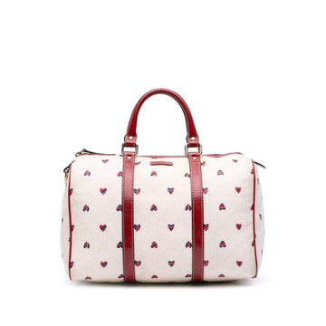 Gucci Medium GG Supreme Hearts Joy Boston
