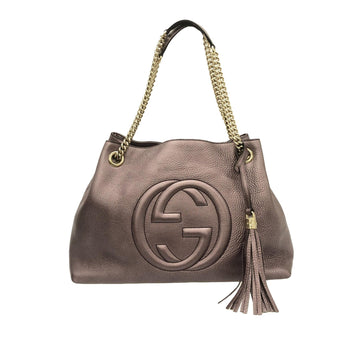 Gucci Medium Soho Chain Tote (SHG-i4tDaq)