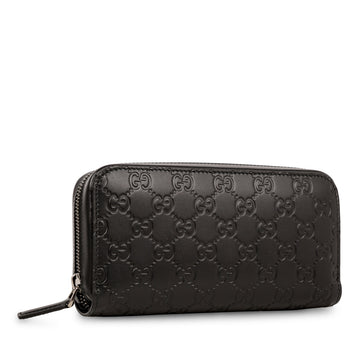 Gucci Signature CS Zip around large wallet