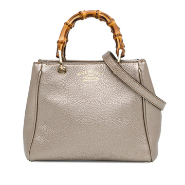 Gucci Small Bamboo Shopper (SHG-Q1gSVq)