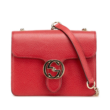 Gucci Small Dollar Calfskin Interlocking G Crossbody