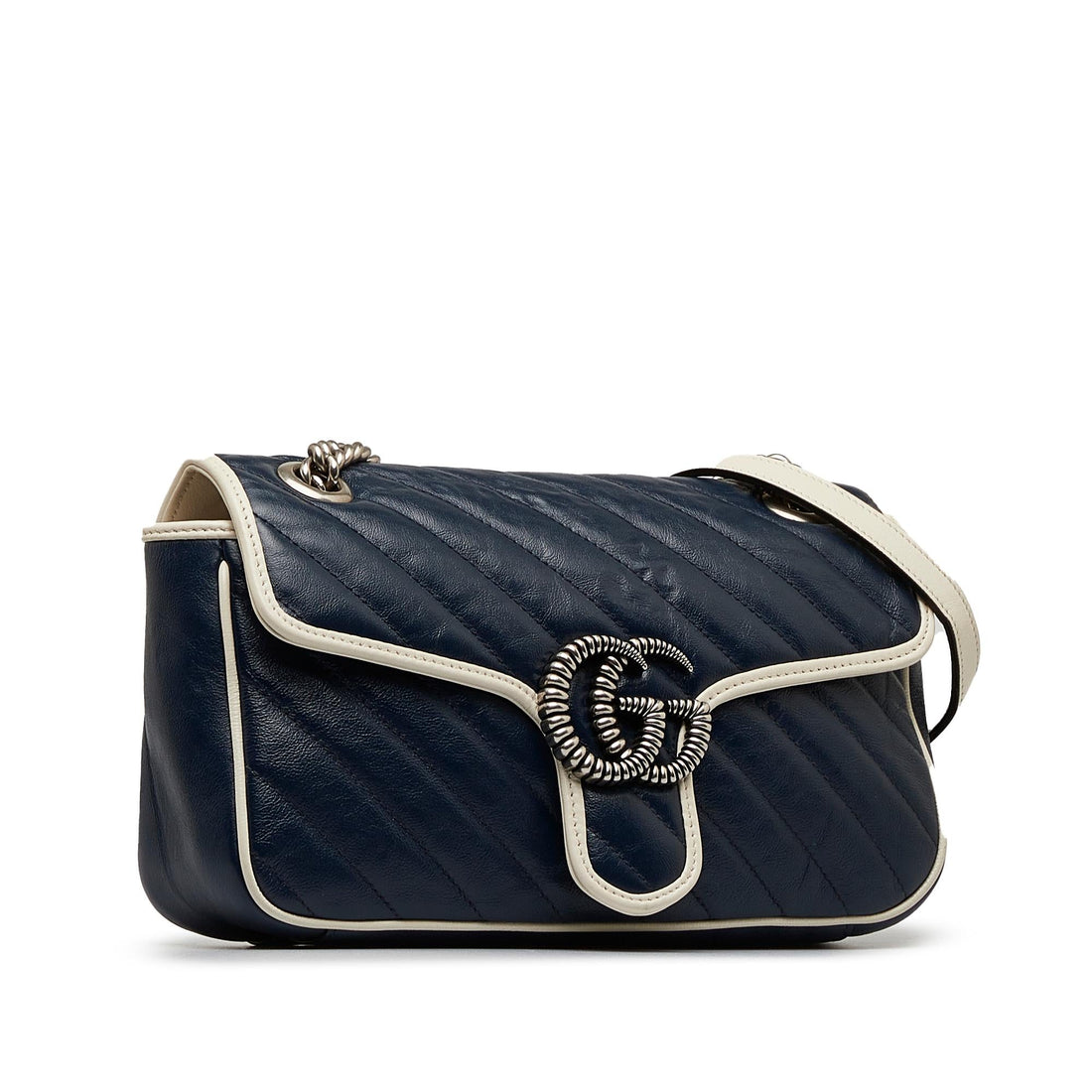 Gucci Small GG Marmont Matelasse Crossbody Bag (SHG-gXAVST)