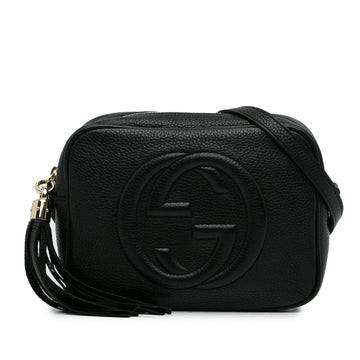 Gucci Small Leather Soho Disco Crossbody (SHG-31a1PN)