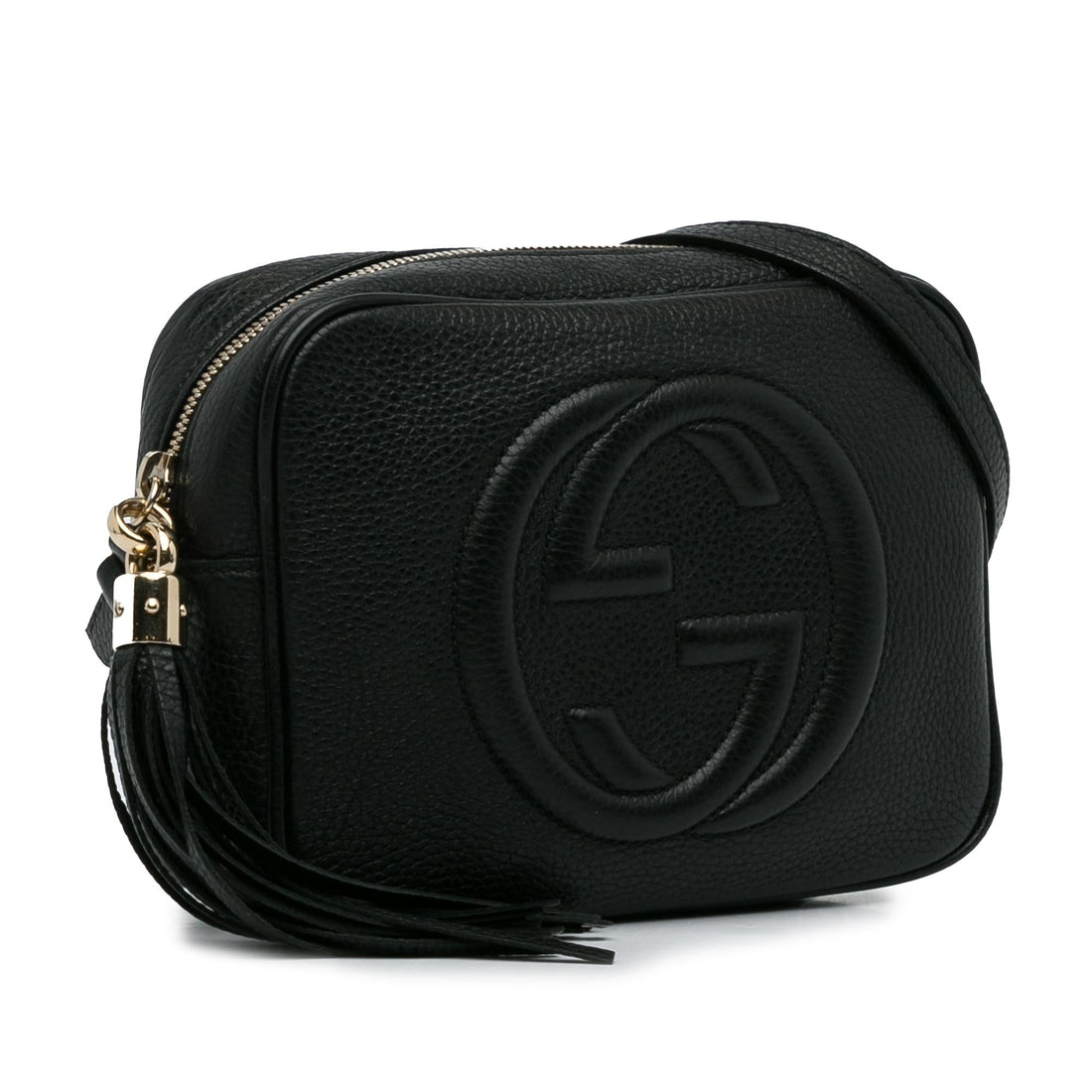 Gucci Small Leather Soho Disco Crossbody (SHG-31a1PN)