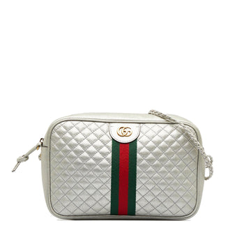 Gucci Small Trapuntata Quilted Camera Bag (SHG-jyHePn)