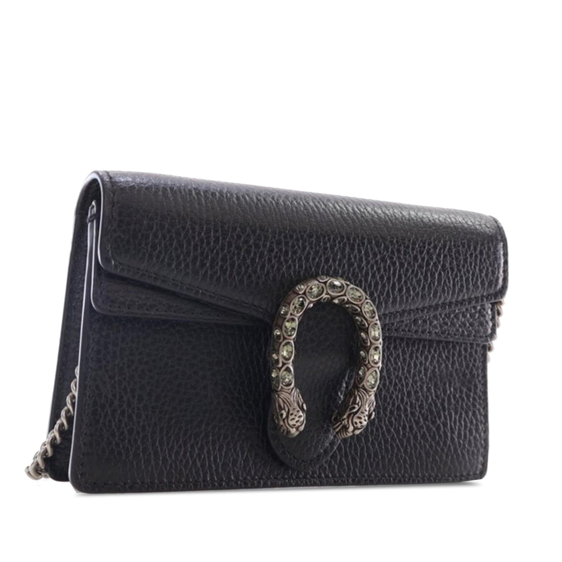 Gucci Super Mini Dionysus Leather Crossbody Bag (SHG-vzVSCv)
