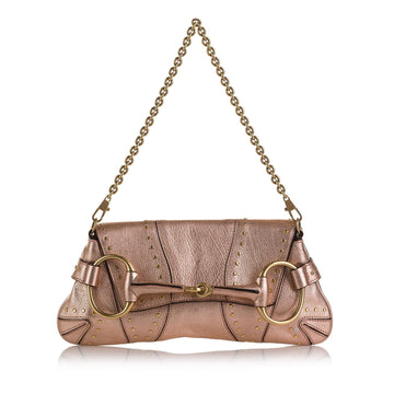 Gucci X Tom Ford Vintage Horsebit Shoulder Bag (SHG-rip3aQ)
