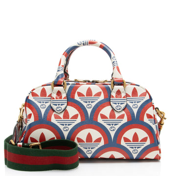 Gucci x Adidas Calfskin Interlocking G Mini Duffle