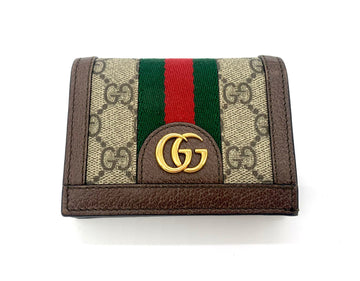 GUCCI CS SUPREME OPHIDIA CARD CASE
