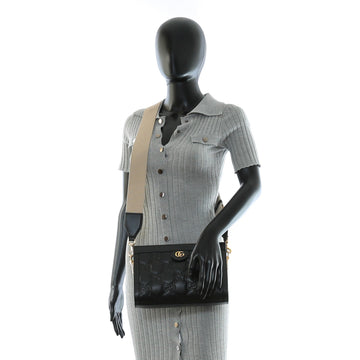 GUCCI VS Matelassé Small Clutch On Chain-Black