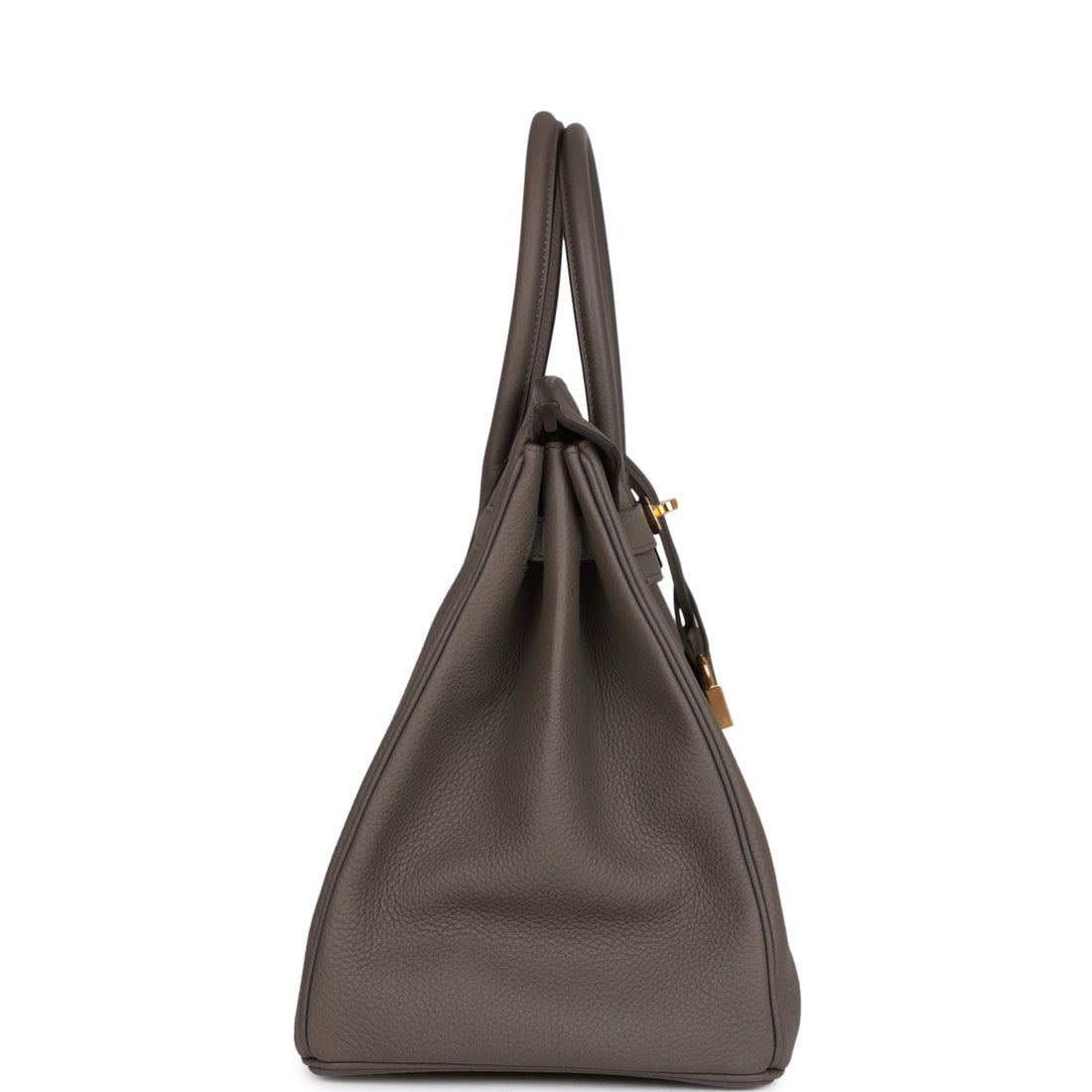 Hermes Birkin 35 Etain Togo Gold Hardware