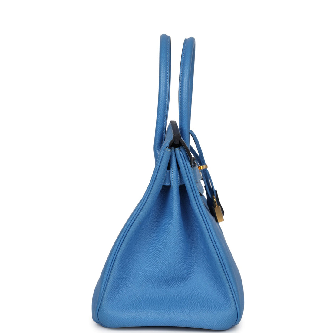 Hermes Birkin 30 Bleu Paradise Epsom Gold Hardware