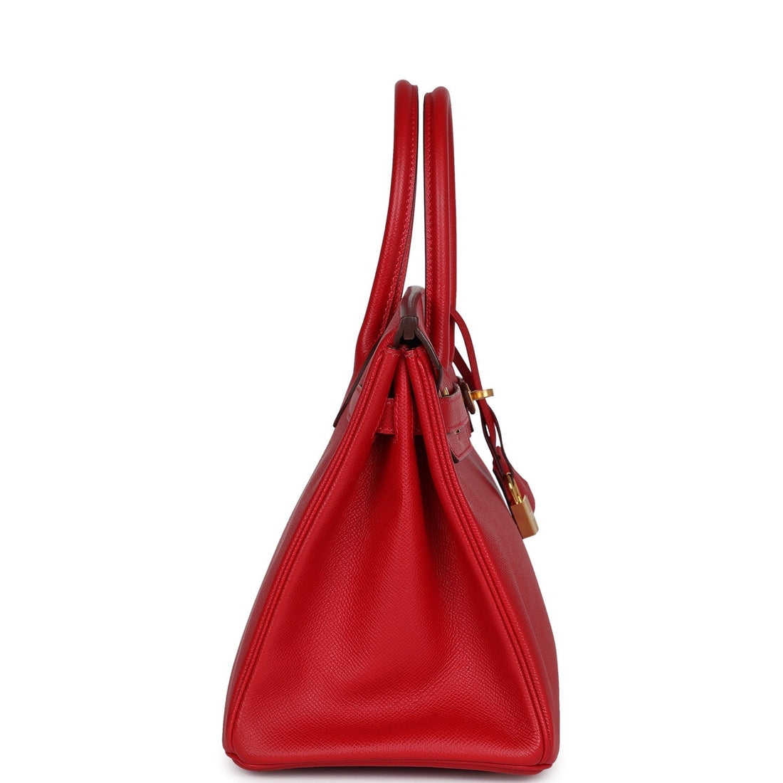 Hermes Birkin 30 Rouge Casaque Epsom Gold Hardware