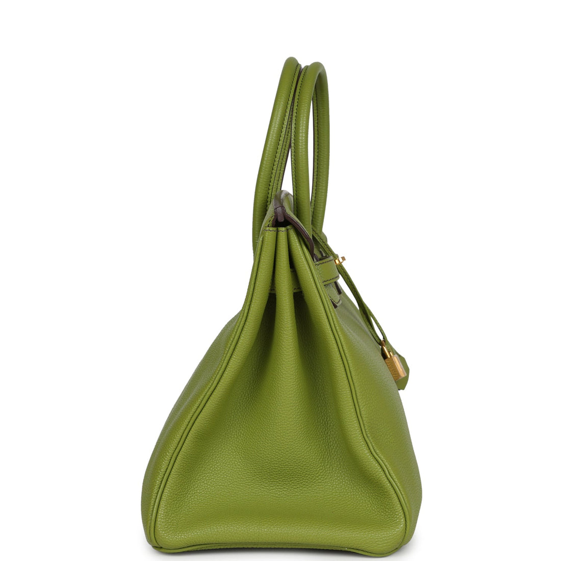 Hermes Birkin 35 Vert Anis Verso Togo Gold Hardware