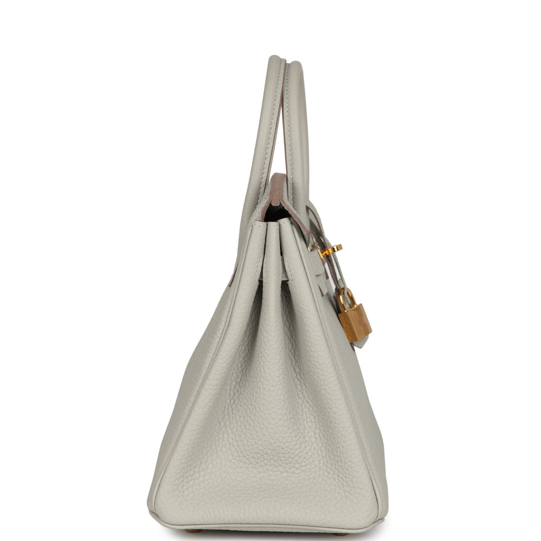 Hermes Birkin 25 Gris Perle Togo Gold Hardware