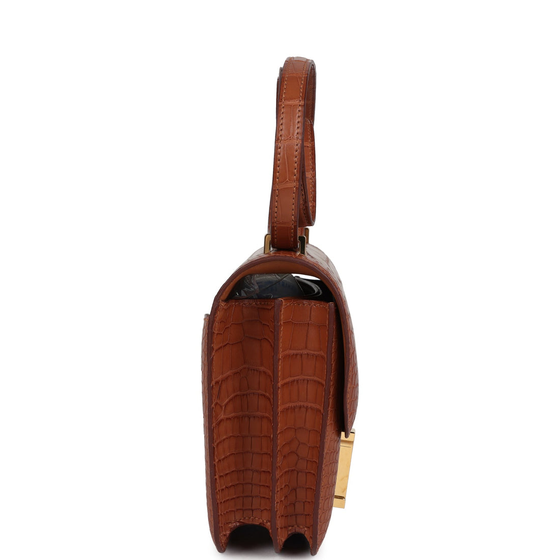 Hermes Constance 18 Gold Matte Alligator Gold Hardware