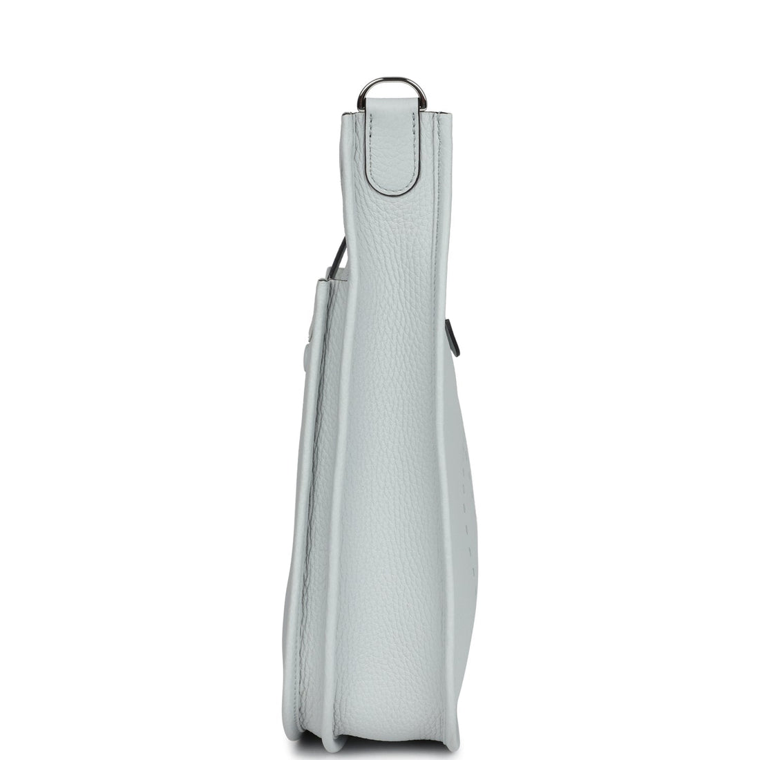 Hermes Evelyne III PM Clemence Bleu Pale Palladium Hardware
