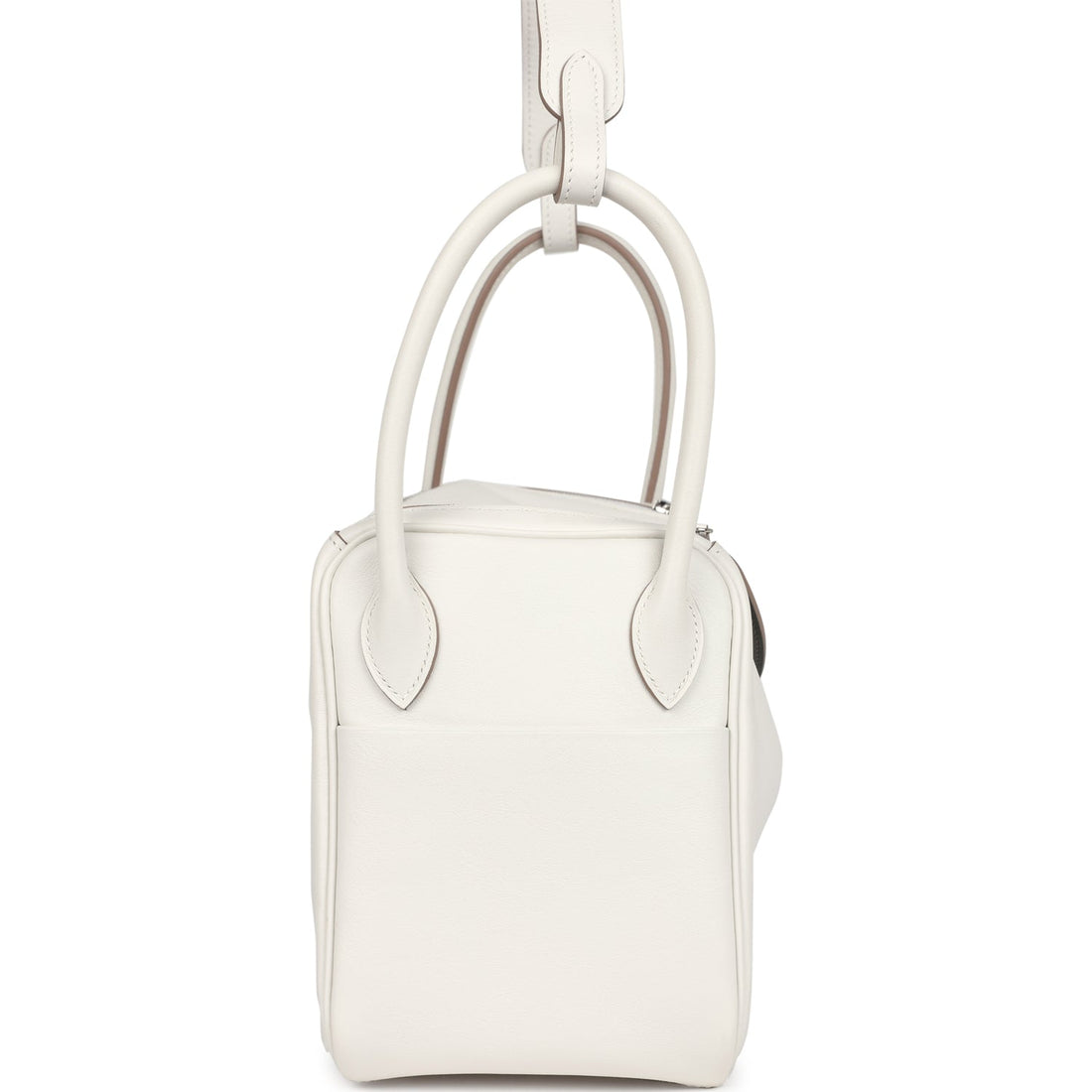 Hermes Lindy 26 Gris Pale Verso Swift Palladium Hardware