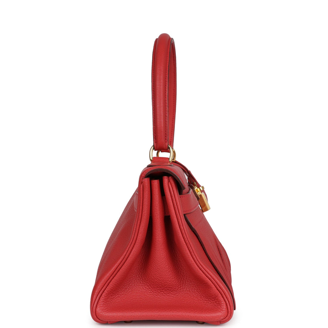 Hermes Fringe Shoulder Kelly 42 JPG Bougainvillea Clemence Gold Hardware
