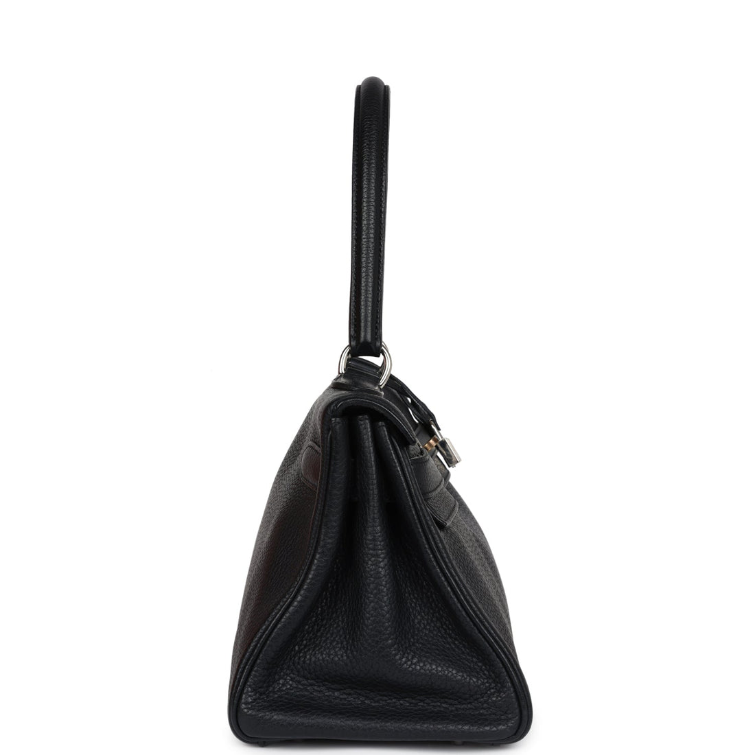 Hermes Shoulder Kelly 42 JPG Black Clemence Palladium Hardware