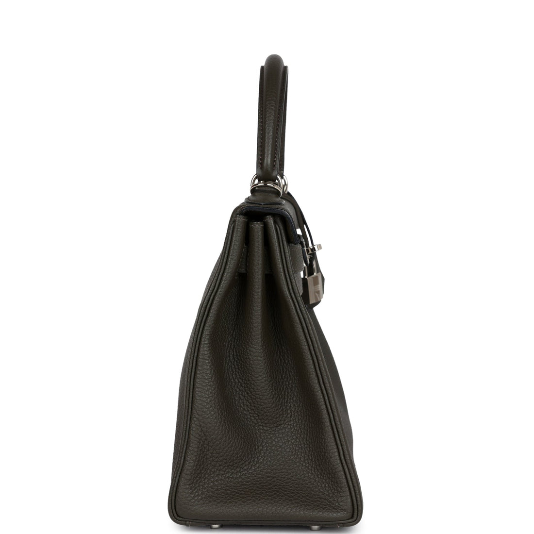 Hermes Kelly Retourne 28 Vert De Gris Togo Palladium Hardware