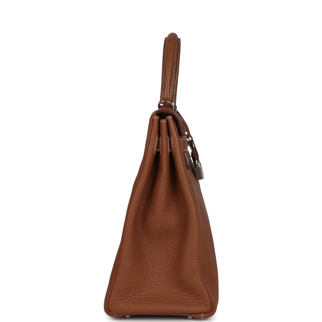 New Hermes Kelly Retourne 35 Gold Togo Palladium Hardware