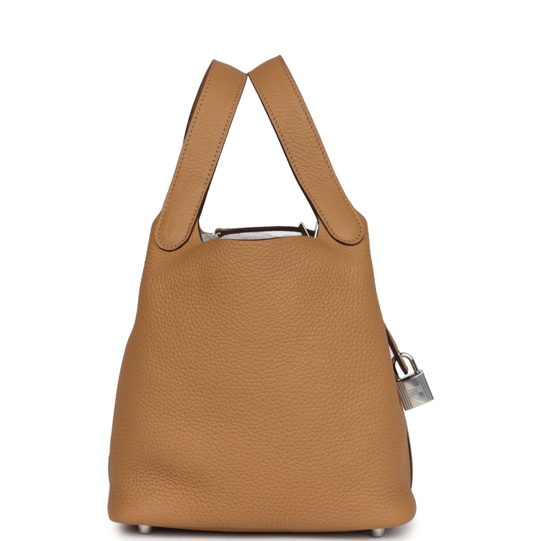 Hermes Picotin Lock 18 Biscuit Clemence Palladium Hardware