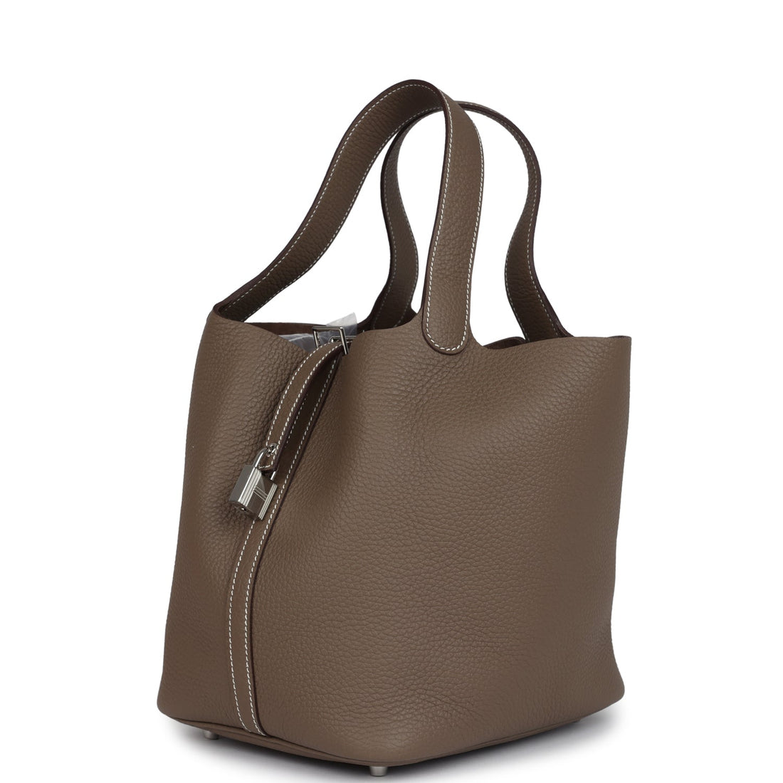 Hermes Picotin Lock 22 Etoupe Clemence Palladium Hardware