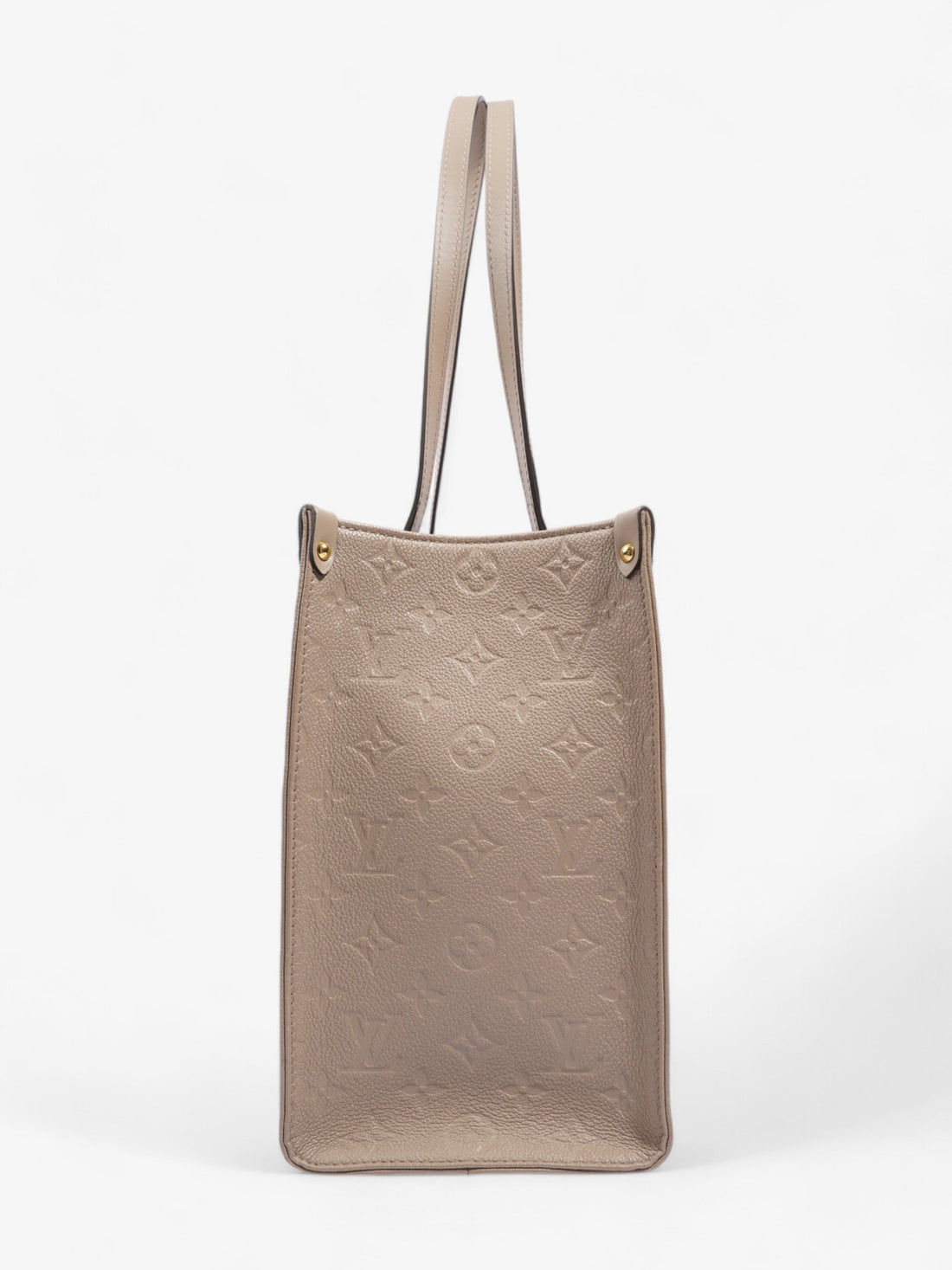 Louis Vuitton On the Go Monogram Empreinte / Beige Empreinte Leather MM