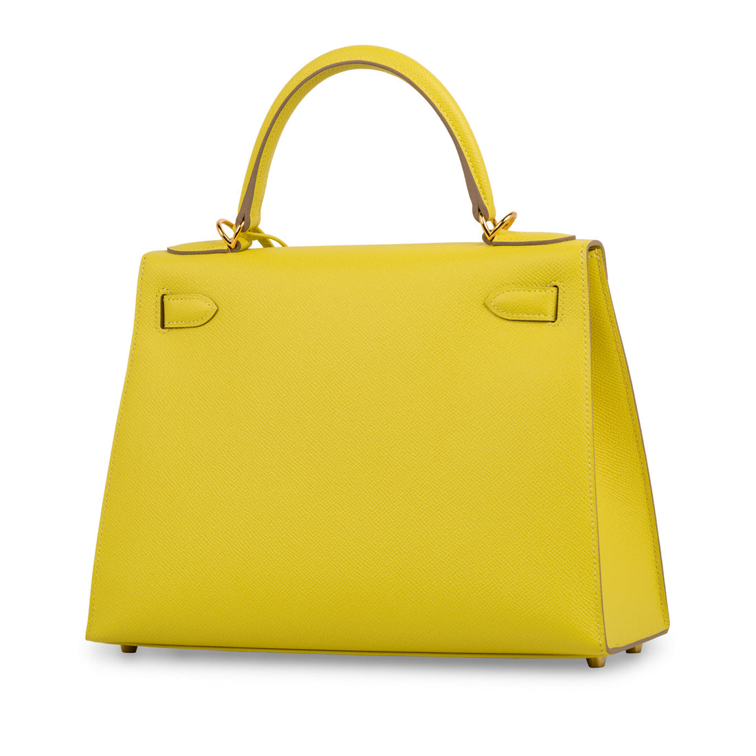 Kelly 28 - Lime Epsom Sellier - GHW