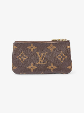 Louis Vuitton Key Pouch Monogram Coated Canvas