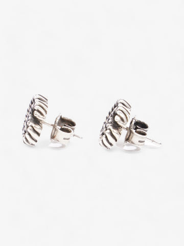 Gucci CS Stud Earrings Silver Silver Sterling