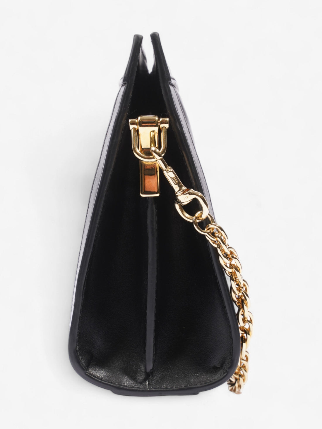 Gucci CS Shoulder Bag Black Matelasse Leather Small