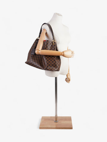 Louis Vuitton Graceful Damier Ebene Coated Canvas MM