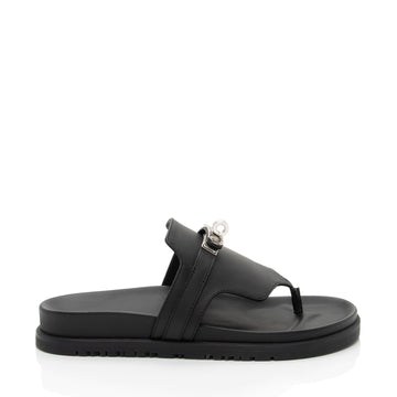 Hermes Calfskin Empire Sandals - Size 6 / 36 - FINAL SALE