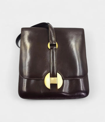 Hermès 2002 Brown Leather Handbag
