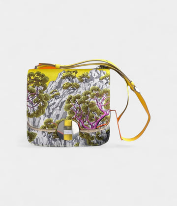 Hermès 2002 Multicolour Leather Handbag