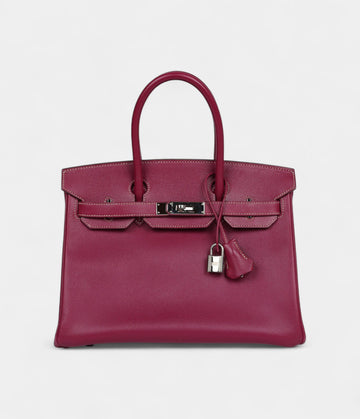 Hermès Birkin 30 Tosca Candy Epsom Palladium Hardware