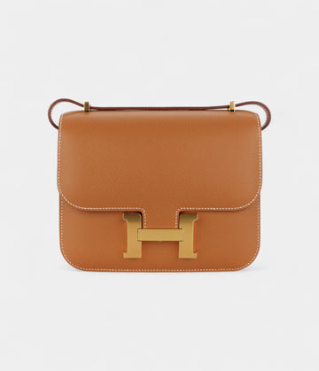 Hermès Constance 18 Gold Epsom Gold Hardware