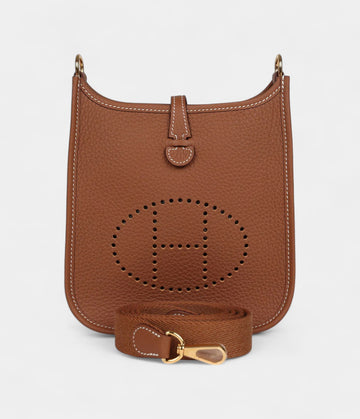 Hermès Evelyne TPM Gold Clemence Gold Hardware