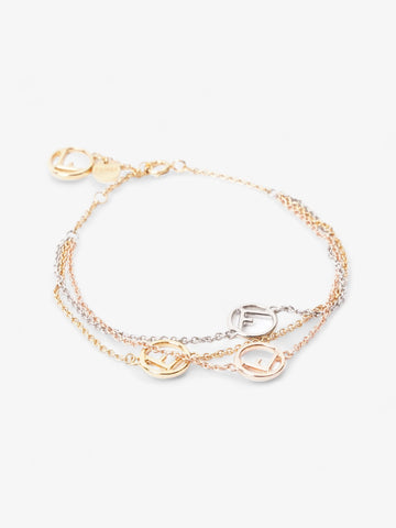 Fendi F is Fendi Bracelet Gold / Silver / Rose Gold Base Metal