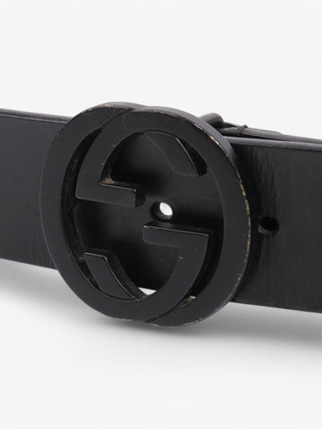 Gucci CS Belt Black Leather