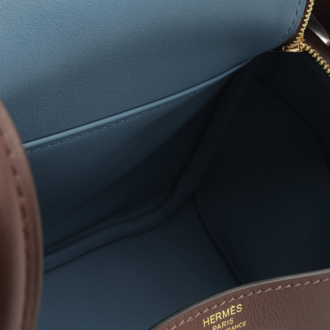 Mini Lindy Verso - Moka/Bleu Jean