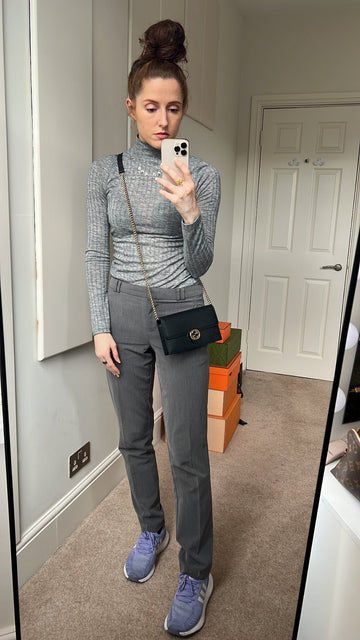 Gucci Black Interlocking VS Chain Wallet
