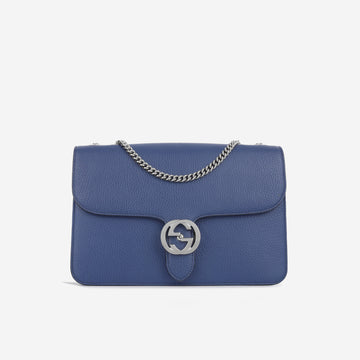 Gucci Large Interlocking CS Bag - Blue