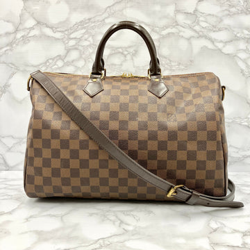 LOUIS VUITTON Damier Speedy 35 Bandouliere