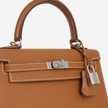 Hermès Hermès - Kelly 25 - Gold Epsom - PHW - 2024 - Unused